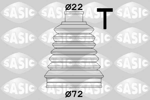 Sasic 2933113 - Bellow, drive shaft autospares.lv