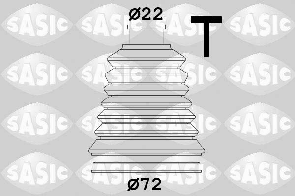 Sasic 2933123 - Bellow, drive shaft autospares.lv