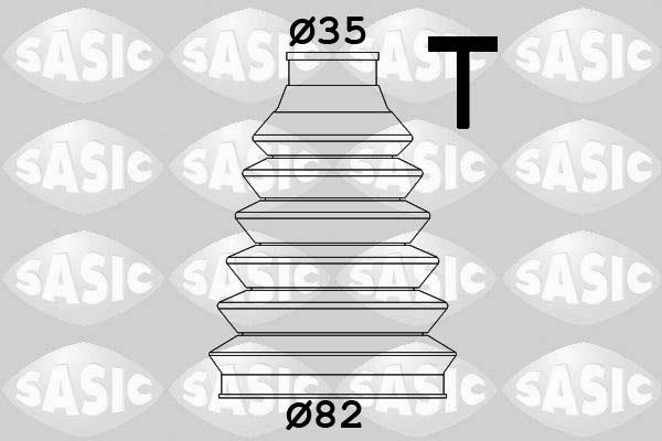 Sasic 2933313 - Bellow, drive shaft autospares.lv