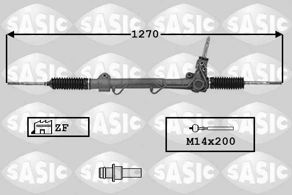 Sasic 7006063 - Steering Gear autospares.lv