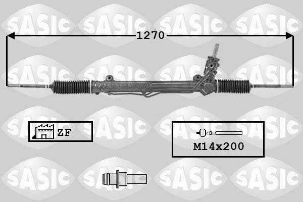 Sasic 7006067 - Steering Gear autospares.lv