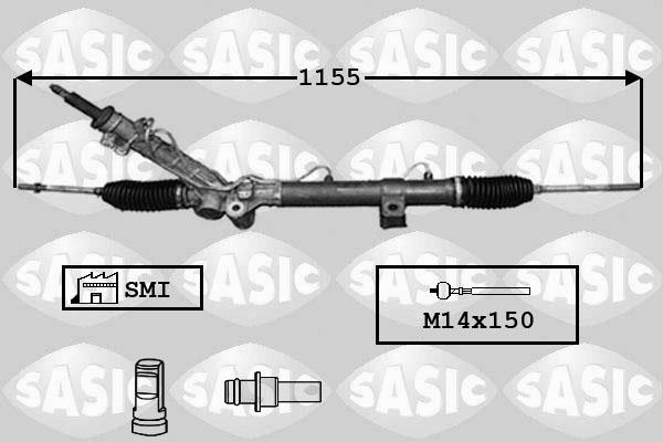 Sasic 7006167 - Steering Gear autospares.lv