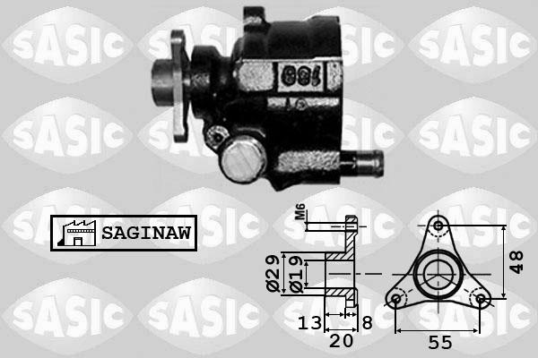 Sasic 7074001 - Hydraulic Pump, steering system autospares.lv