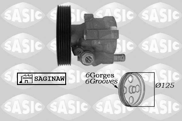 Sasic 7074012 - Hydraulic Pump, steering system autospares.lv