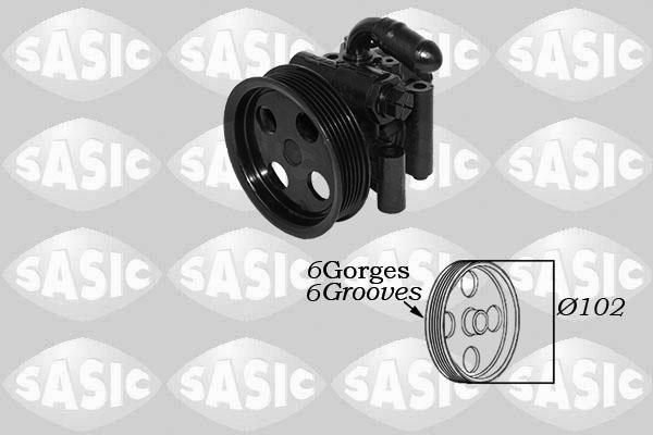 Sasic 7076059 - Hydraulic Pump, steering system autospares.lv