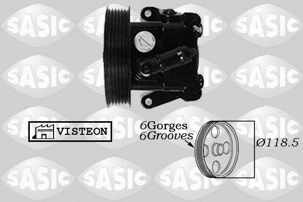 Sasic 7076055 - Hydraulic Pump, steering system autospares.lv