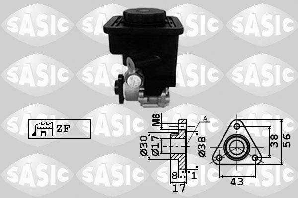 Sasic 7076050 - Hydraulic Pump, steering system autospares.lv