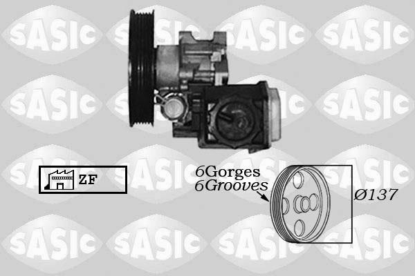 Sasic 7076017 - Hydraulic Pump, steering system autospares.lv