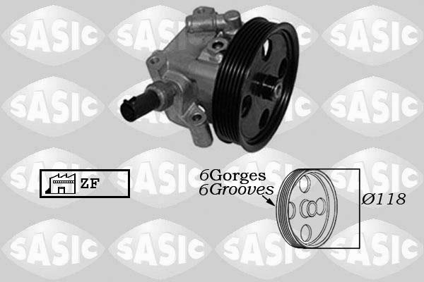 Sasic 7076070 - Hydraulic Pump, steering system autospares.lv