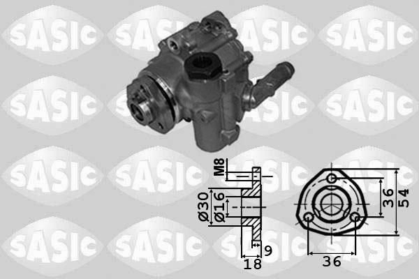 Sasic 7076071 - Hydraulic Pump, steering system autospares.lv