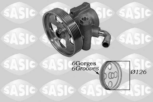 Sasic 7070059 - Hydraulic Pump, steering system autospares.lv