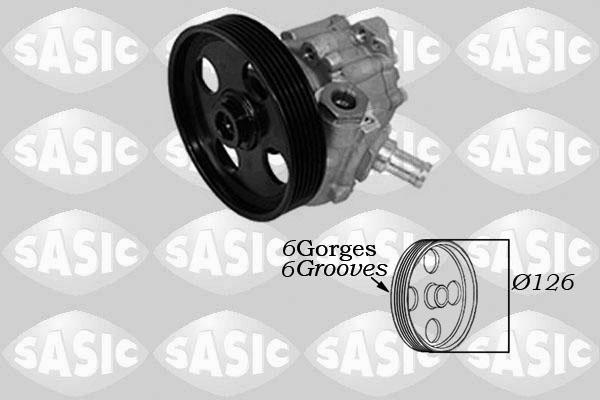 Sasic 7070058 - Hydraulic Pump, steering system autospares.lv