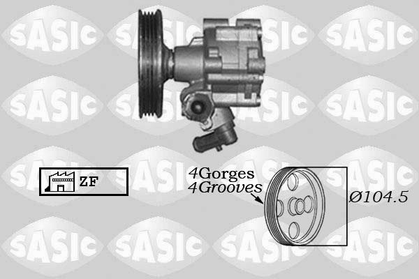 Sasic 7070003 - Hydraulic Pump, steering system autospares.lv