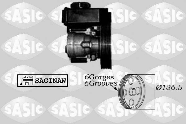 Sasic 7070007 - Hydraulic Pump, steering system autospares.lv