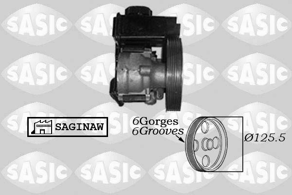 Sasic 7070012 - Hydraulic Pump, steering system autospares.lv