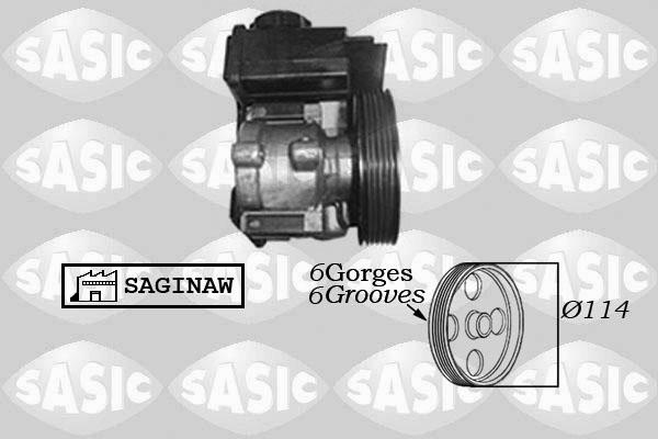 Sasic 7070021 - Hydraulic Pump, steering system autospares.lv