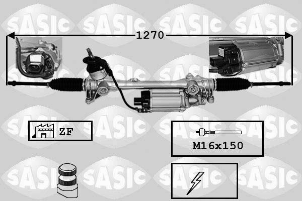 Sasic 7176065 - Steering Gear autospares.lv