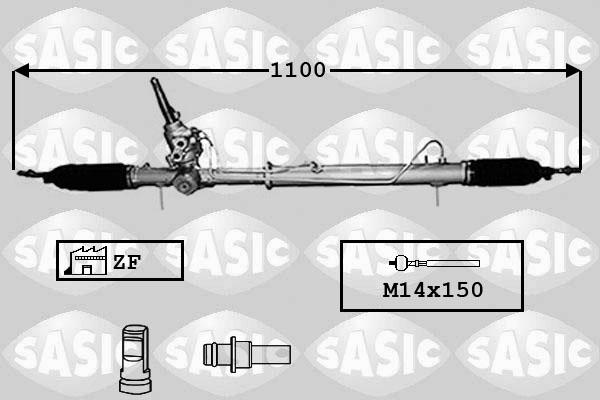 Sasic 7170046 - Steering Gear autospares.lv