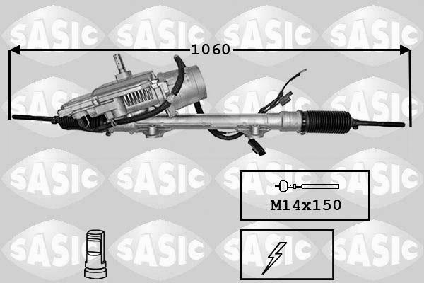 Sasic 7170055 - Steering Gear autospares.lv