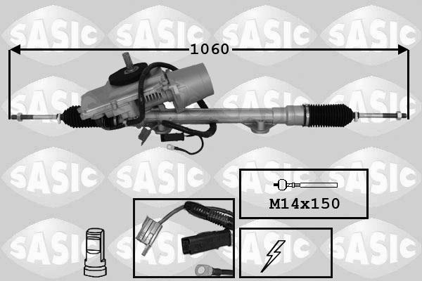 Sasic 7170073 - Steering Gear autospares.lv