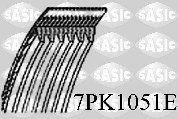 Sasic 7PK1051E - V-Ribbed Belt autospares.lv