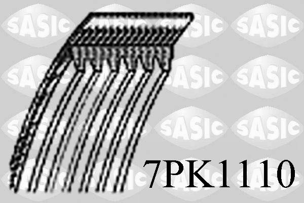 Sasic 7PK1110 - V-Ribbed Belt autospares.lv