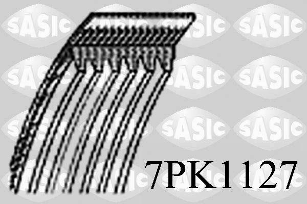 Sasic 7PK1127 - V-Ribbed Belt autospares.lv