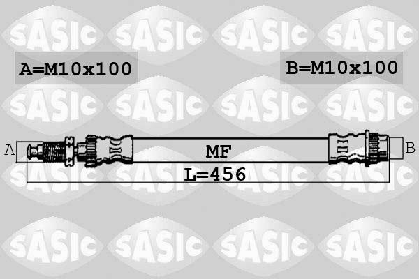 Sasic SBH0151 - Brake Hose autospares.lv