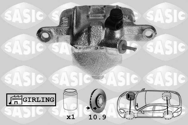 Sasic SCA6087 - Brake Caliper autospares.lv