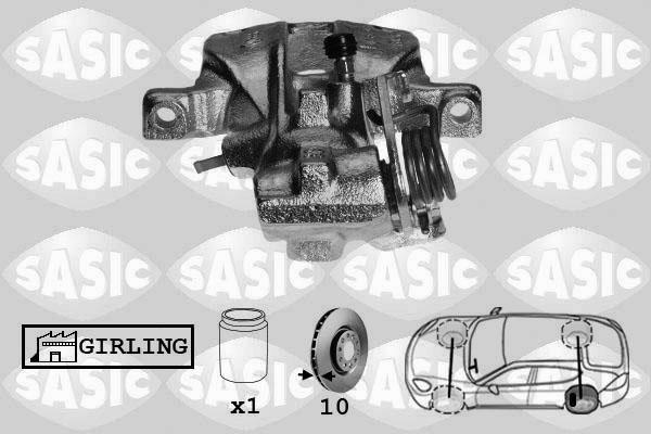 Sasic SCA6198 - Brake Caliper autospares.lv