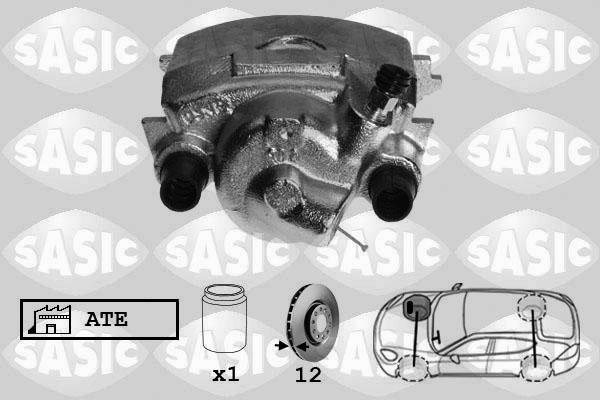Sasic SCA6197 - Brake Caliper autospares.lv