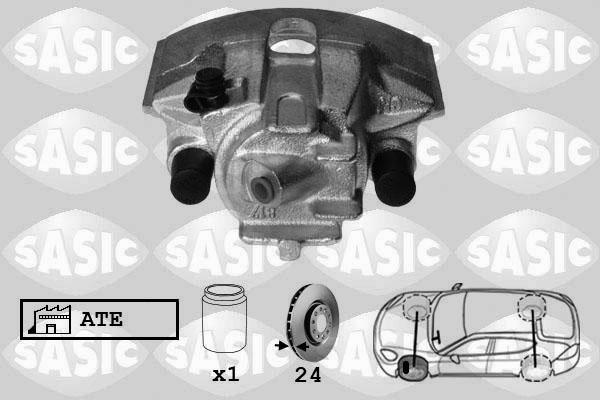 Sasic SCA6152 - Brake Caliper autospares.lv