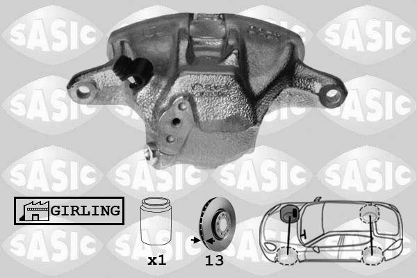 Sasic SCA6169 - Brake Caliper autospares.lv