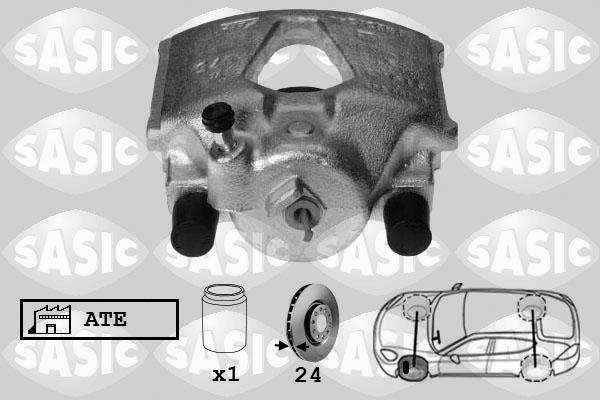 Sasic SCA6104 - Brake Caliper autospares.lv