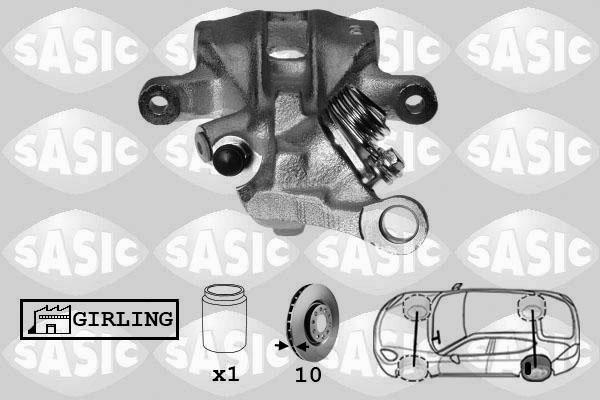 Sasic SCA6110 - Brake Caliper autospares.lv