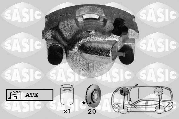 Sasic SCA6189 - Brake Caliper autospares.lv