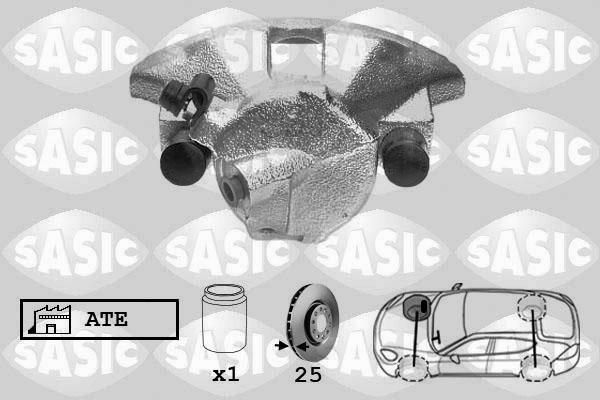 Sasic SCA6185 - Brake Caliper autospares.lv