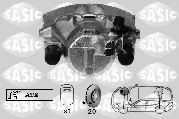 Sasic SCA6253 - Brake Caliper autospares.lv