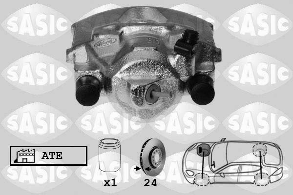 Sasic SCA6229 - Brake Caliper autospares.lv
