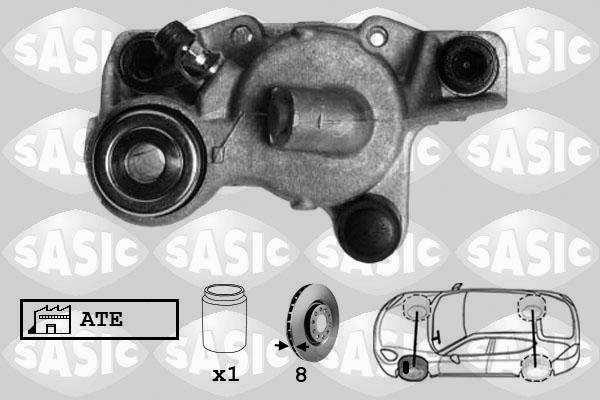 Sasic SCA0046 - Brake Caliper autospares.lv