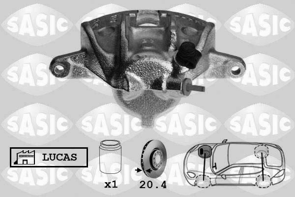 Sasic SCA0089 - Brake Caliper autospares.lv