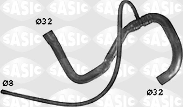 Sasic SWH6802 - Radiator Hose autospares.lv