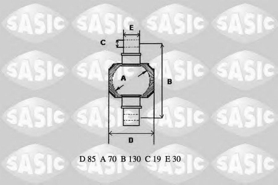 Sasic T771006 - Repair Kit, link autospares.lv