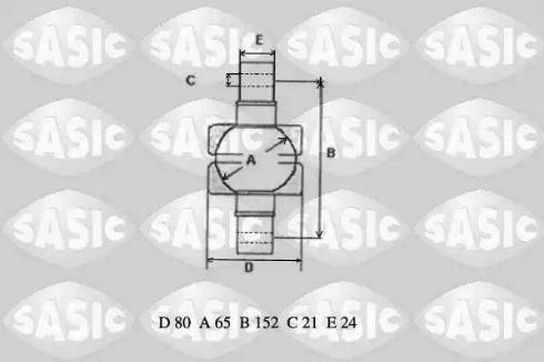 Sasic T773019 - Repair Kit, link autospares.lv