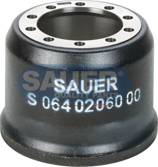 SAUER S0640206000 - Brake Drum autospares.lv