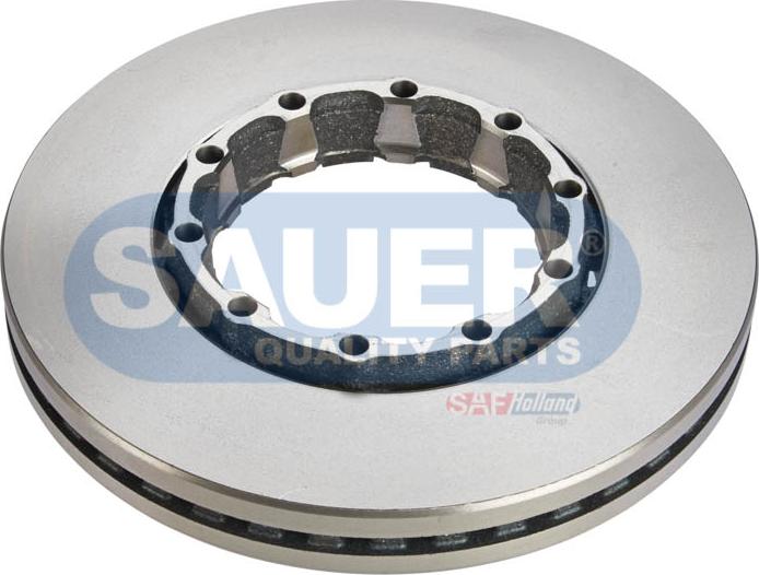 SAUER S0790101000 - Brake Disc autospares.lv