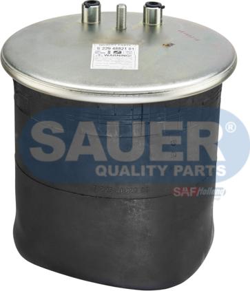 SAUER S2294882101 - Bellow, air suspension autospares.lv