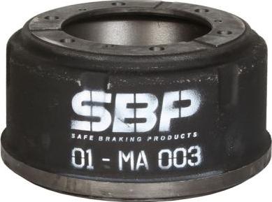 SBP 01-MA003 - Brake Drum autospares.lv