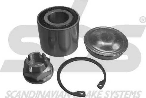 SBS 1401763916 - Wheel hub, bearing Kit autospares.lv