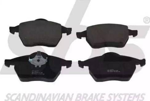 SBS 1501221977 - Brake Pad Set, disc brake autospares.lv